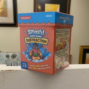 Lakeshore Splash! Math Game - Subtraction (Grades 1-2) -